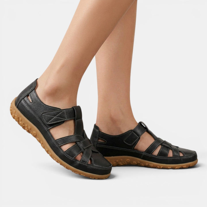 Barbara | Women's comfortable sandals with Velcro straps