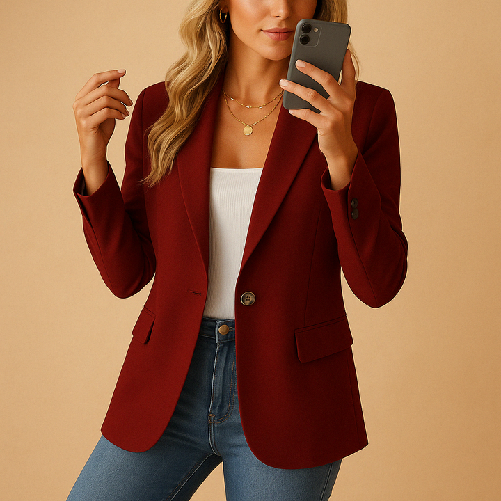 Women's Fitted Blazer | Pure Form