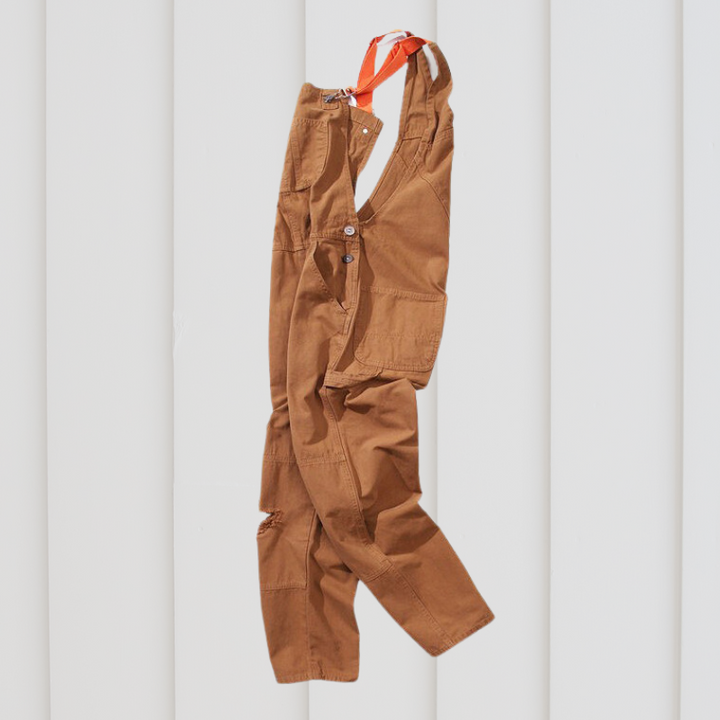 Adjustable work overalls for gardening