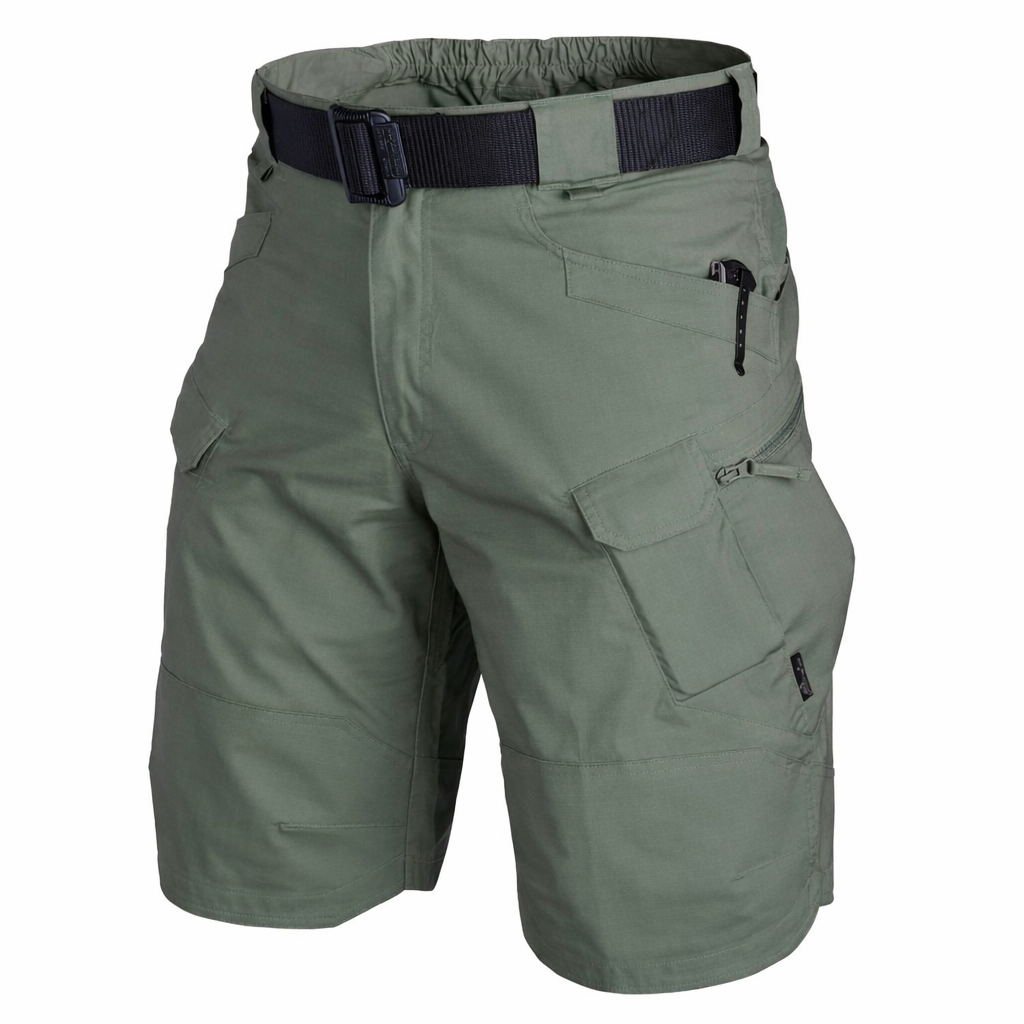 Krzysztof | Men's short cargo shorts with belt