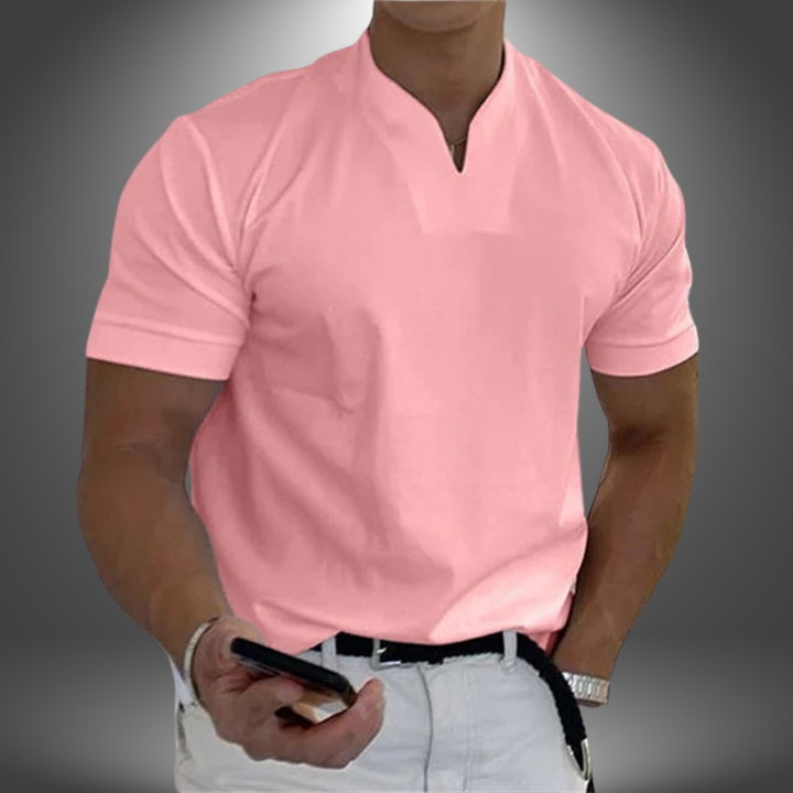 Mariusz | Men's V-neck T-shirt with short sleeves