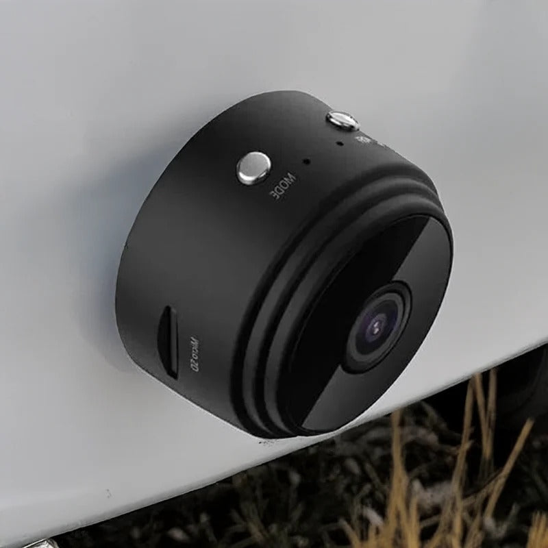 Bezprzewodowa Kamera Mini WiFi | Magnetyczna Kamera HD | Akumulator i USB | Monitoring Domu