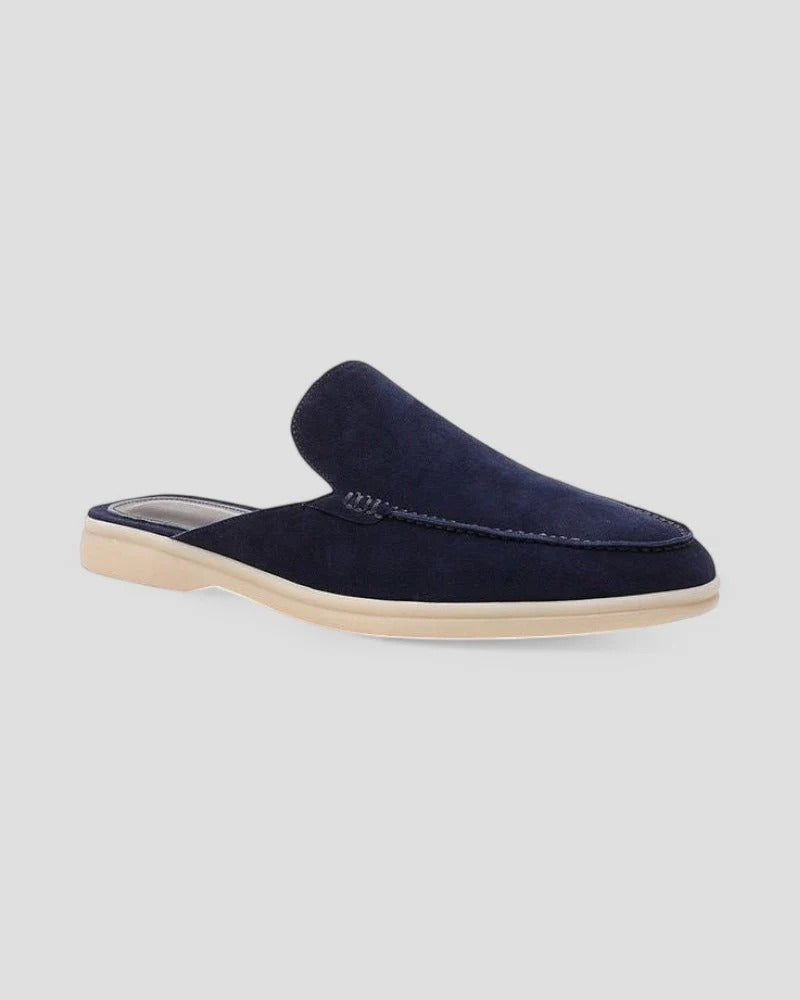 Rafał | Men's suede slip-on moccasins