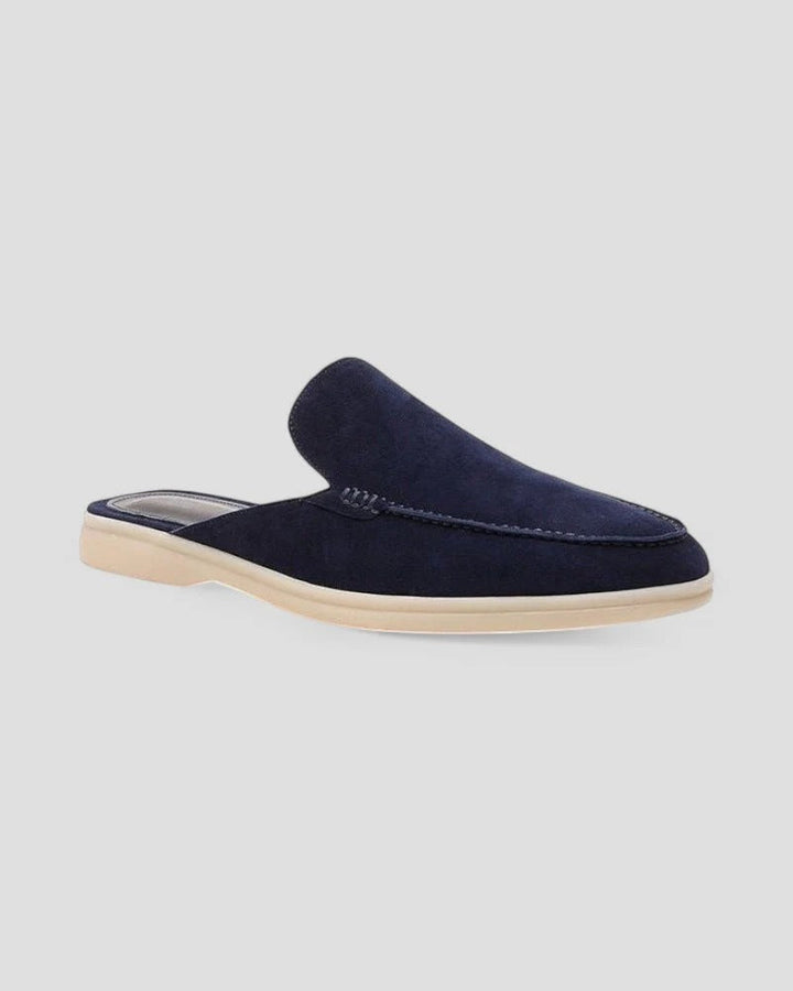 Rafał | Men's suede slip-on moccasins