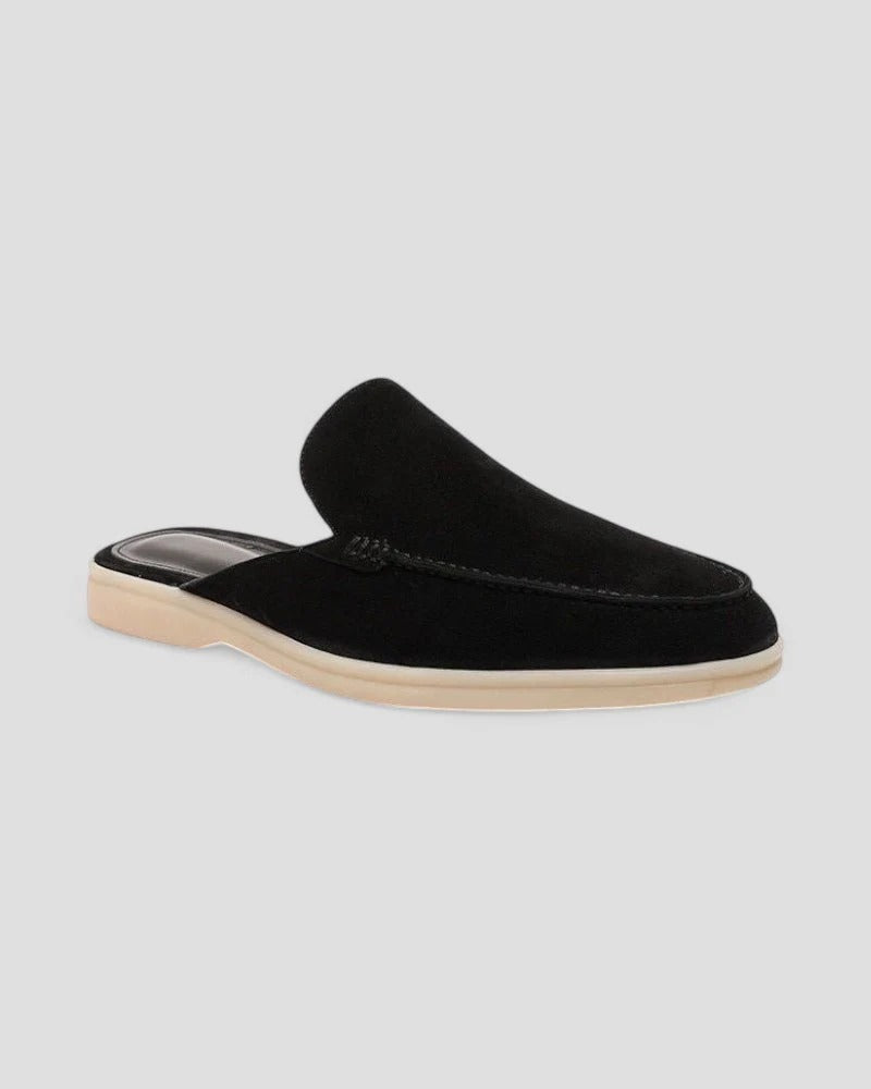 Rafał | Men's suede slip-on moccasins