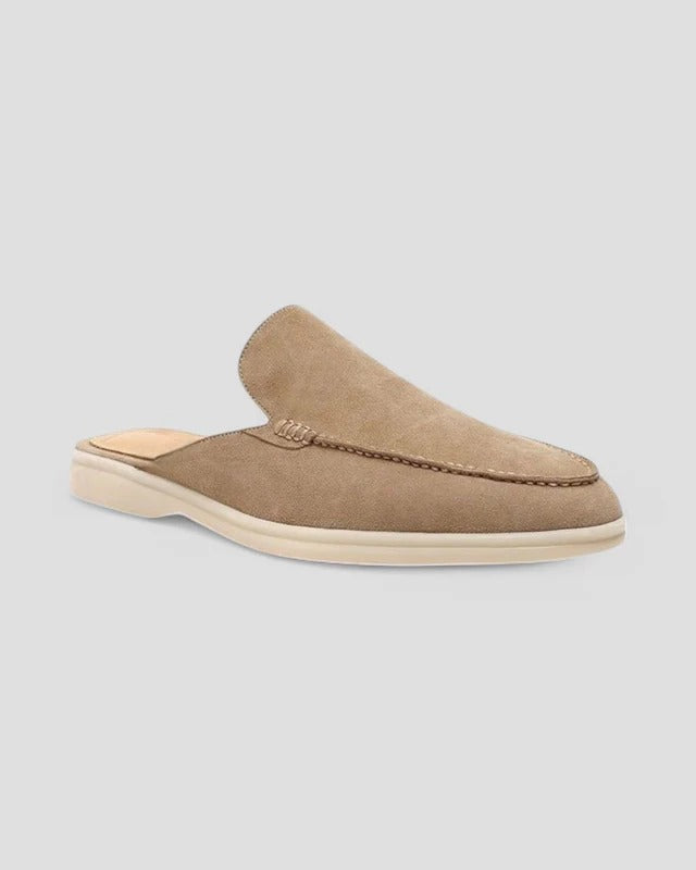 Rafał | Men's suede slip-on moccasins
