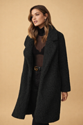 Celeste | Women's Long Relaxed-Fit Collared Cardigan
