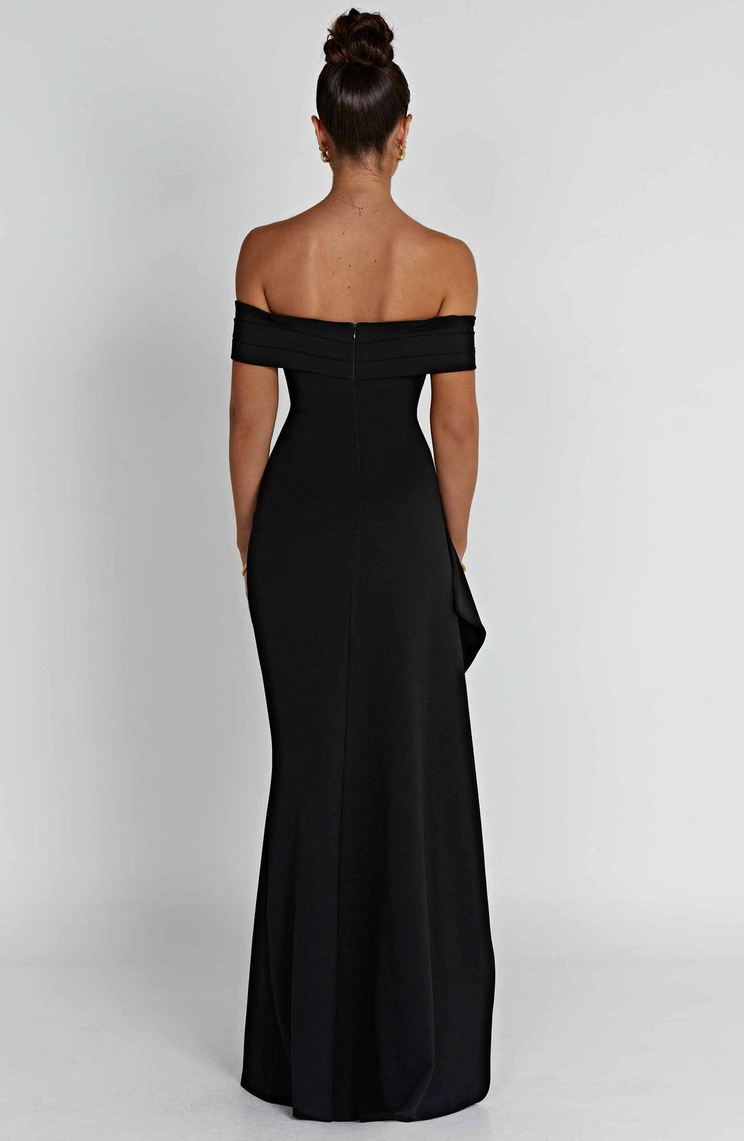 Women's Maxi Dress Off-the-Shoulder | Fitted Cut