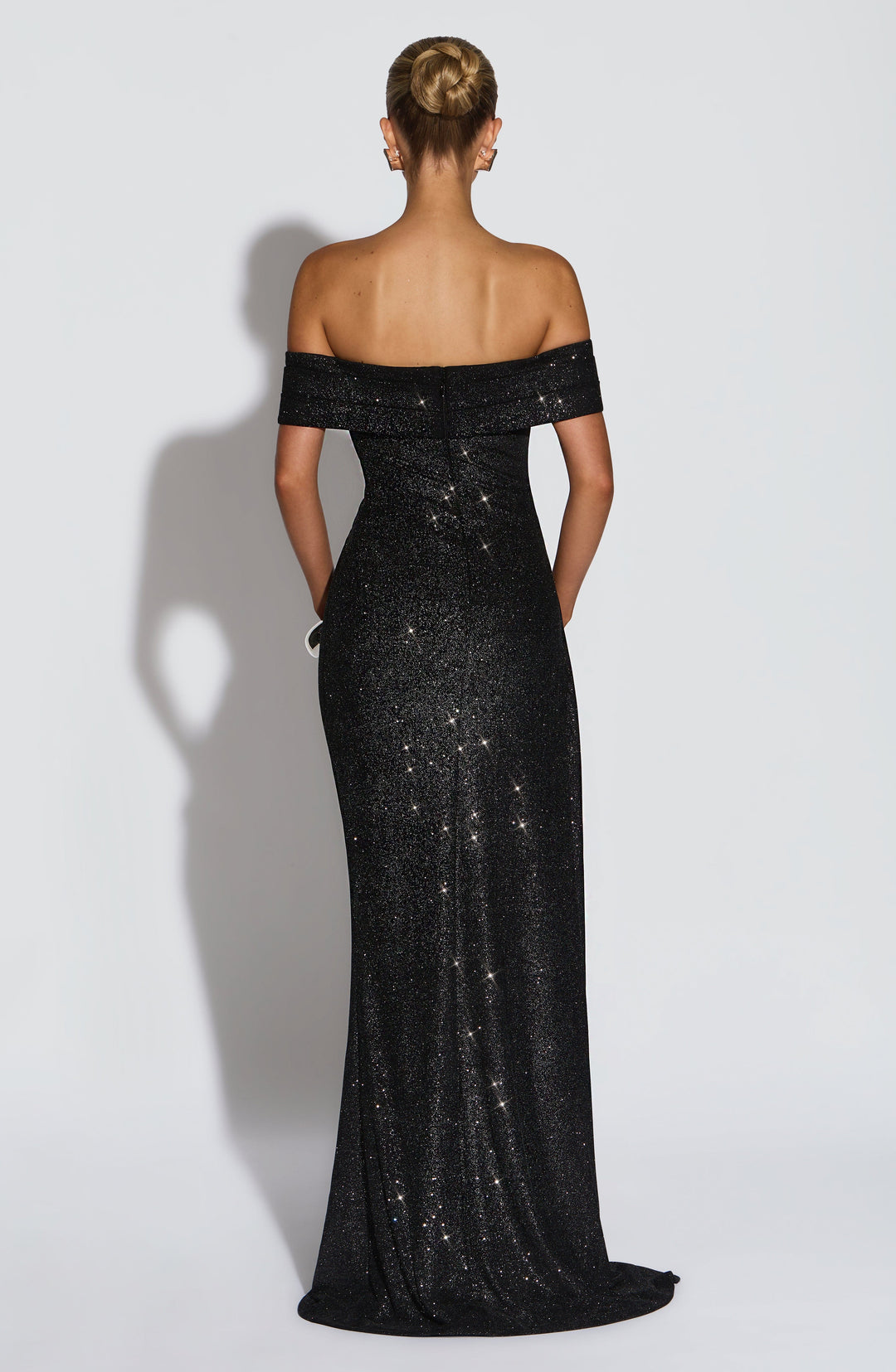 Women's Maxi Dress Off-the-Shoulder | Fitted Cut
