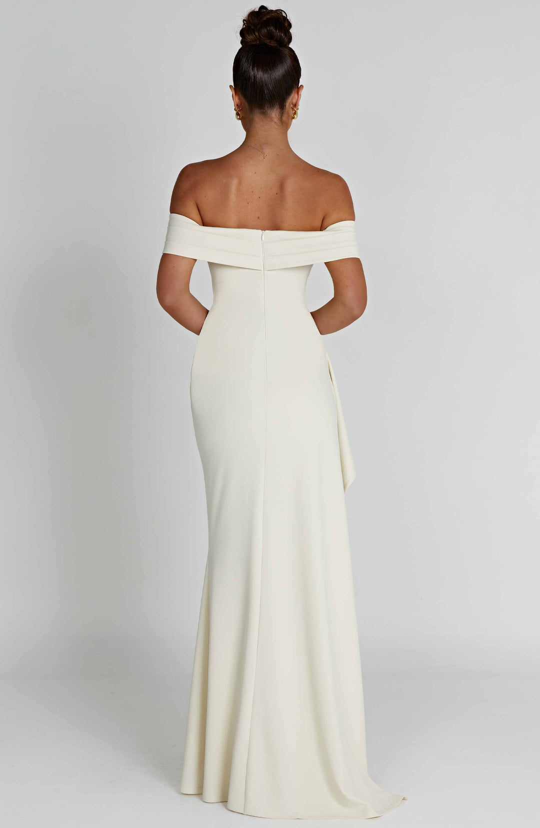 Women's Maxi Dress Off-the-Shoulder | Fitted Cut