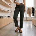 Patrycja | High-waisted utility pants with pockets