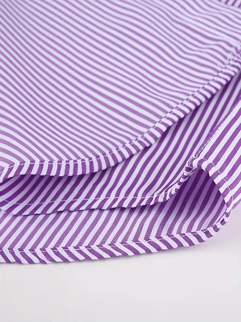 Adrian | Męska Koszula Biznesowa Slim Fit z Klasycznym Kołnierzem