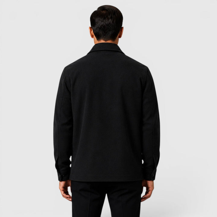 James | Men’s Regular-Fit Overshirt with Long Sleeves