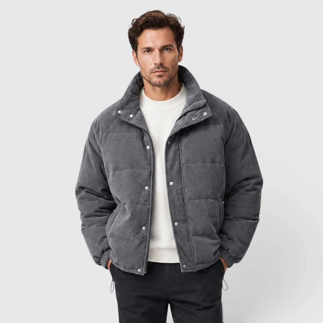 Noah | Men's Down Jacket with a Lightweight Quilted Design