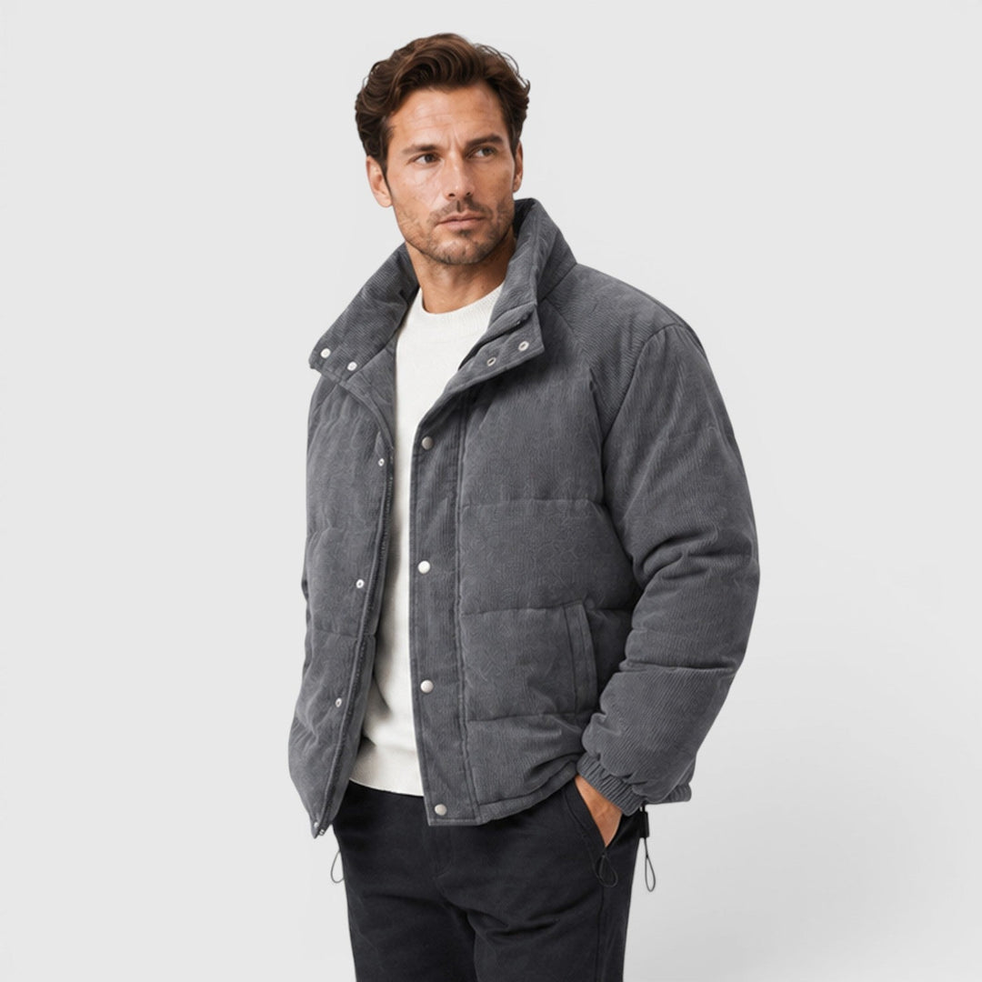 Noah | Men's Down Jacket with a Lightweight Quilted Design