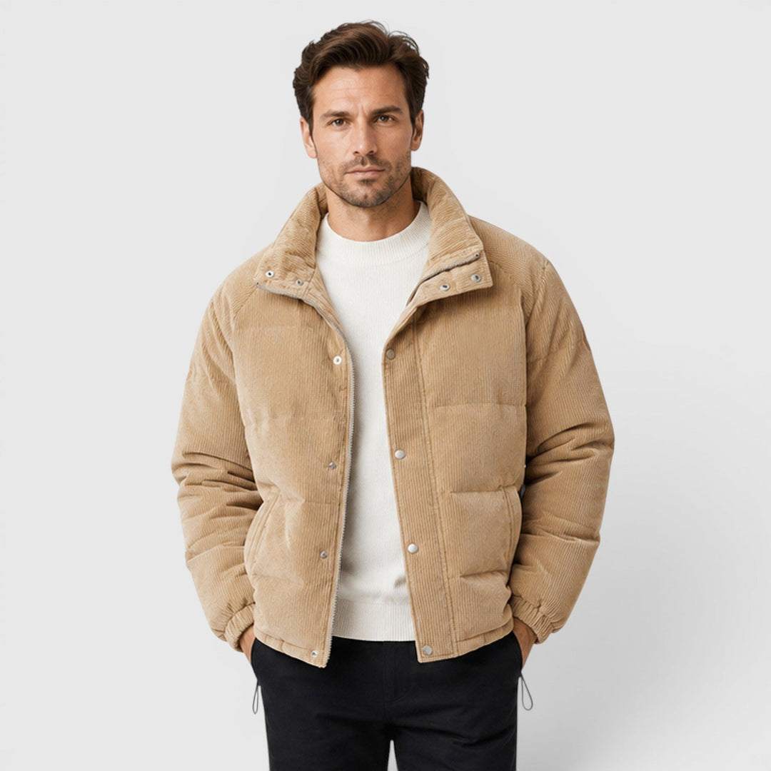 Noah | Men's Down Jacket with a Lightweight Quilted Design