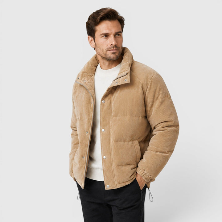 Noah | Men's Down Jacket with a Lightweight Quilted Design