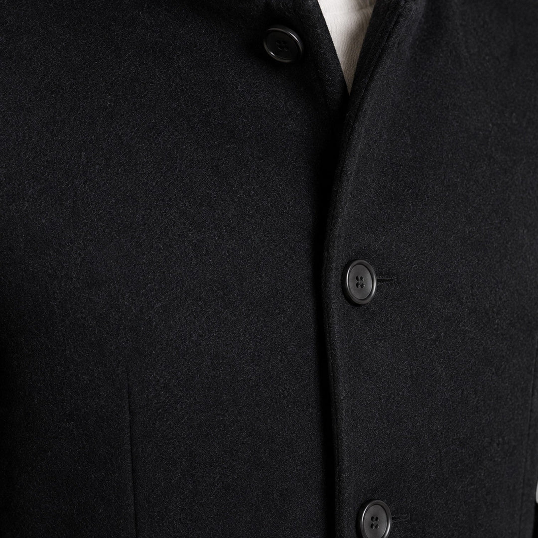 Adrian | Men's Wool-Style Coat with a Classic Collar