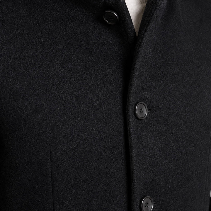 Adrian | Men's Wool-Style Coat with a Classic Collar