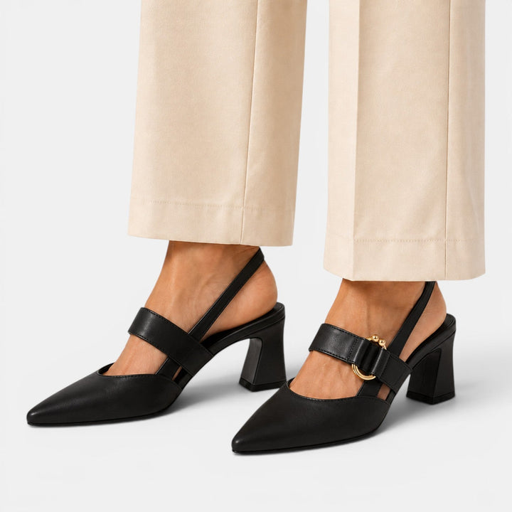 Clara | Women's Pointed-Toe Slingback Pumps