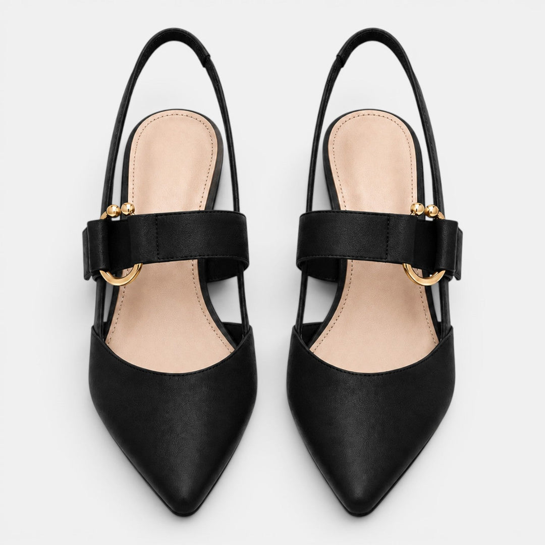 Clara | Women's Pointed-Toe Slingback Pumps