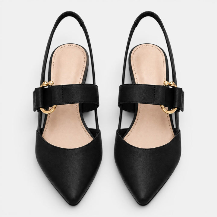 Clara | Women's Pointed-Toe Slingback Pumps