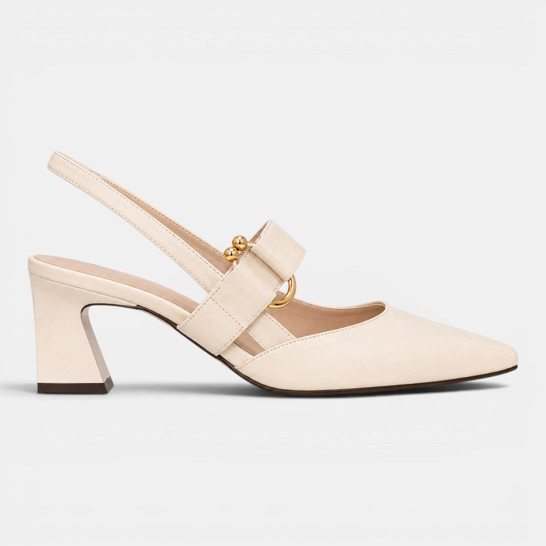 Clara | Women's Pointed-Toe Slingback Pumps