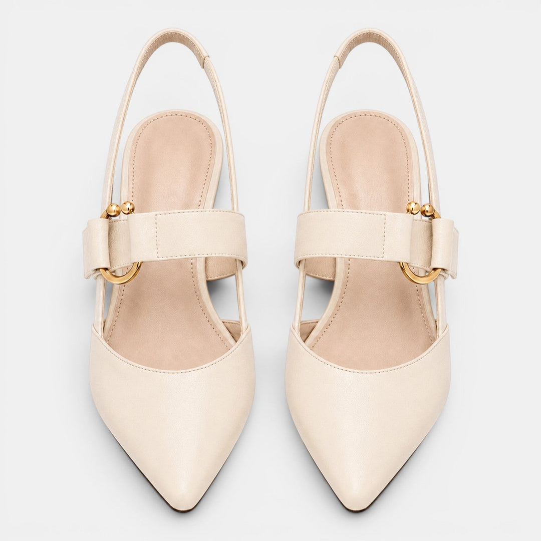 Clara | Women's Pointed-Toe Slingback Pumps
