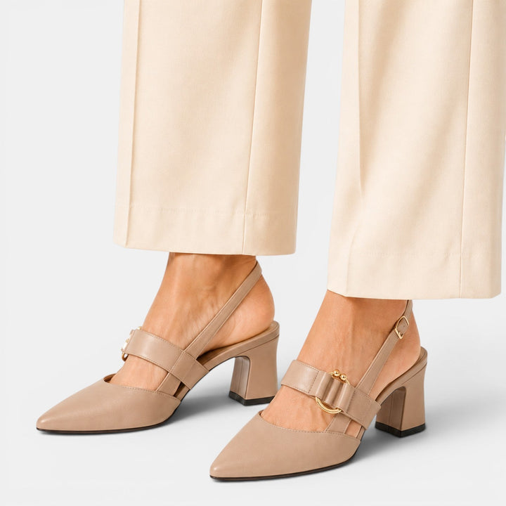 Clara | Women's Pointed-Toe Slingback Pumps