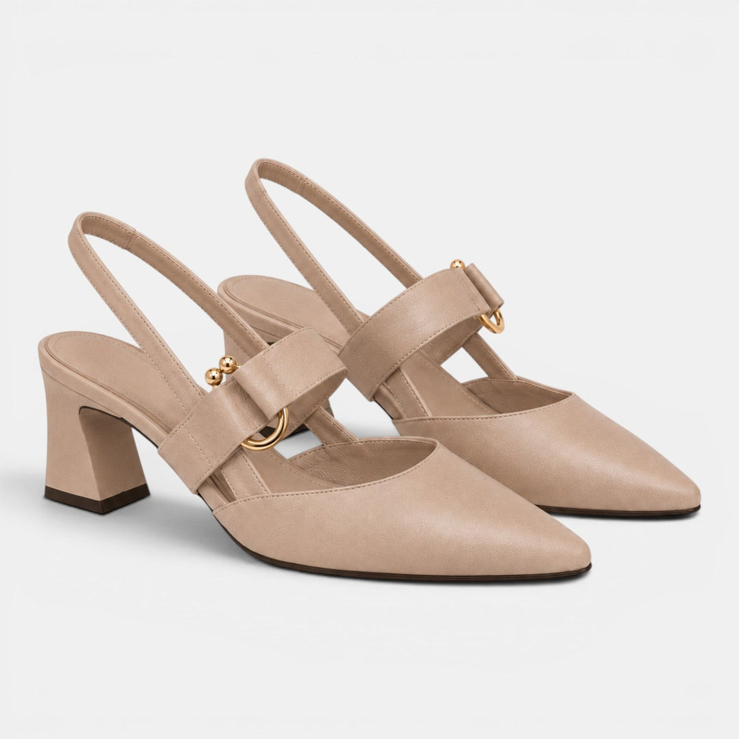 Clara | Women's Pointed-Toe Slingback Pumps
