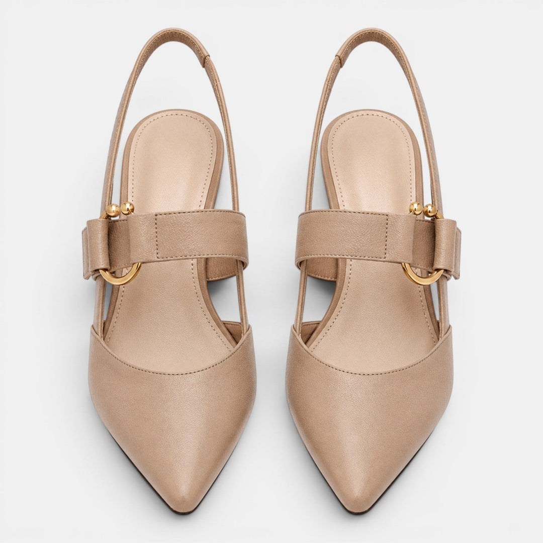 Clara | Women's Pointed-Toe Slingback Pumps