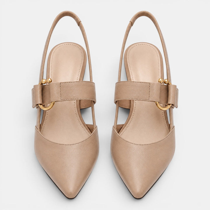 Clara | Women's Pointed-Toe Slingback Pumps