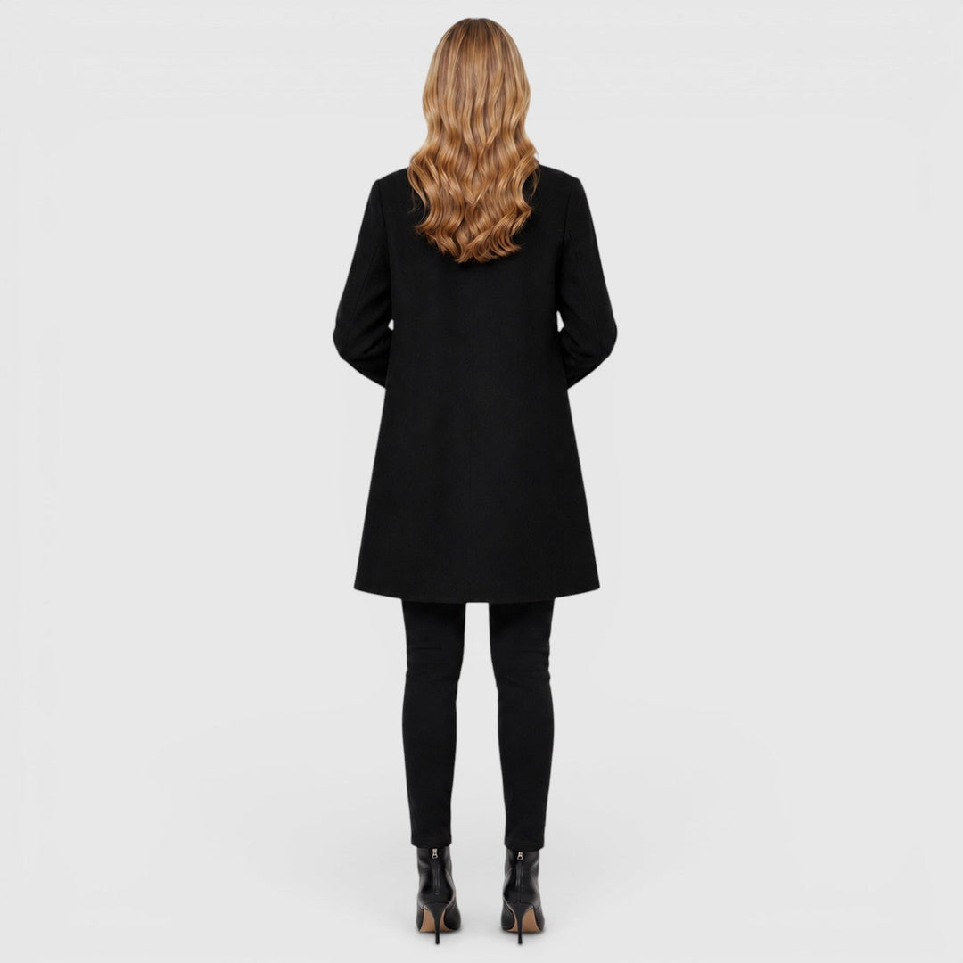 Charlotte | Women’s Classic Long Wool-Style Coat