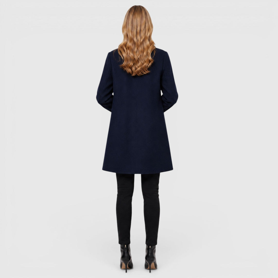 Charlotte | Women’s Classic Long Wool-Style Coat