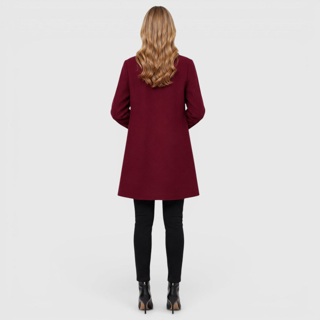 Charlotte | Women’s Classic Long Wool-Style Coat