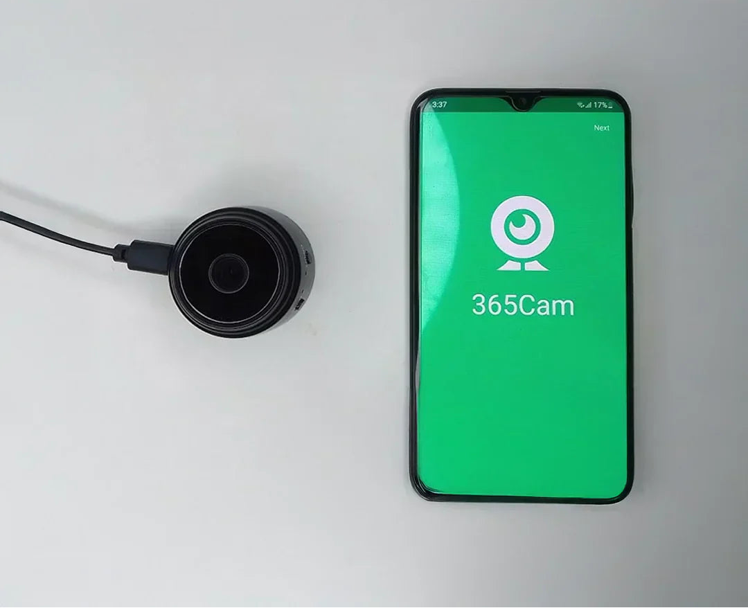 Bezprzewodowa Kamera Mini WiFi | Magnetyczna Kamera HD | Akumulator i USB | Monitoring Domu