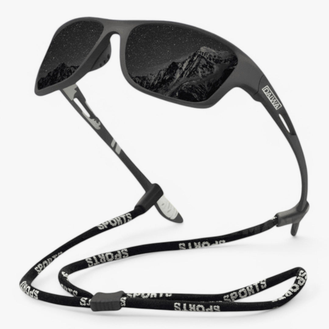 Men's Sports Glasses | Wraparound Sport Frame | Polarized Style Lenses | Outdoor Adventure Style