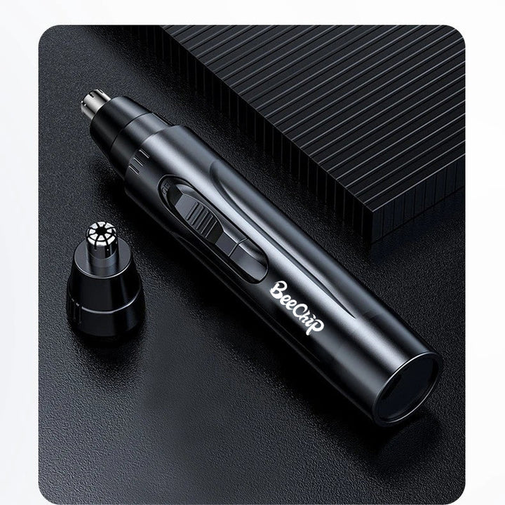 Nose and Ear Hair Trimmer | Rechargeable Grooming Device | Precision Design | Daily Accessory
