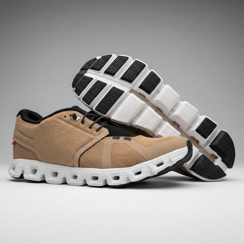 Męskie Niskie Sznurowane Sneakersy | Odzież Aktywna