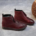 Marlowe | Women's Warm Ankle Boots with Zip Closure